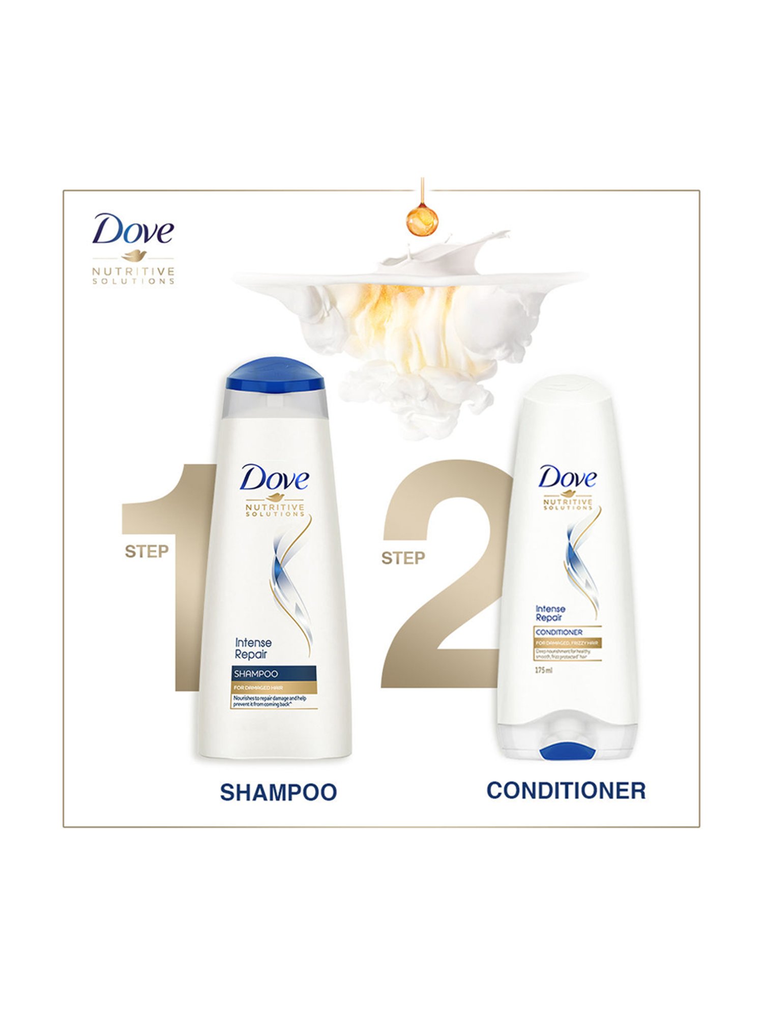 Dove Intense Repair Shampoo - 1000 ml