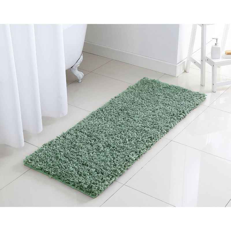 24"X60" Paper Shag Runner Green - VCNY