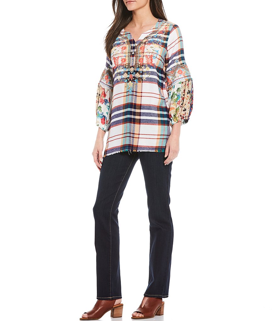 Code Bleu Petite Size Chelsea Straight Leg Jeans