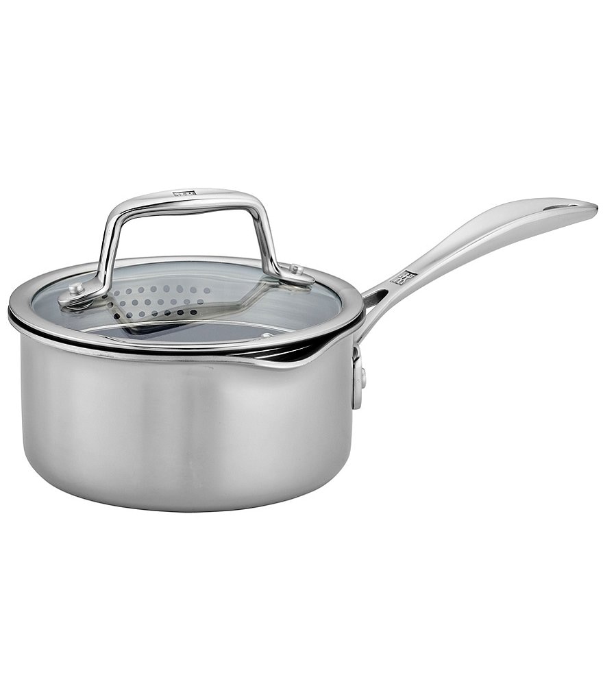 Zwilling Clad CFX 1-qt Stainless Steel Ceramic Nonstick Saucepan