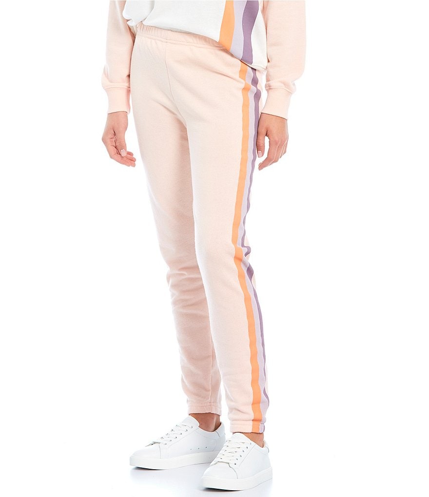 WILDFOX Knit Grapefruit Stripe Coordinating Knox Joggers