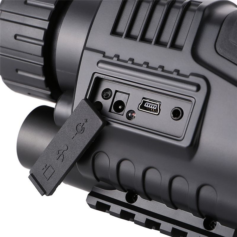 CORN  5 x 40 Infrared Digital Night Vision Telescope High Magnification with Video Output for Hunting Monocular 200M View