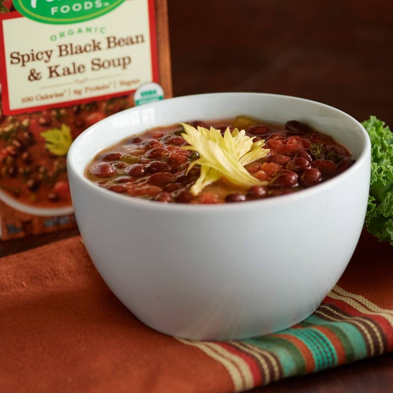 Pacific Foods Organic Spicy Black Bean & Kale Soup - 17oz