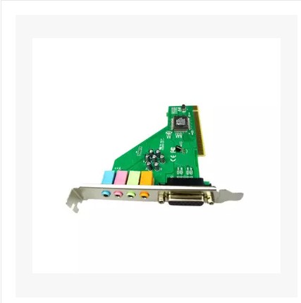 PCI 3D stereo adapter PC desktop Windows 7 cmedia 8738 green version of the 4 channel sound card