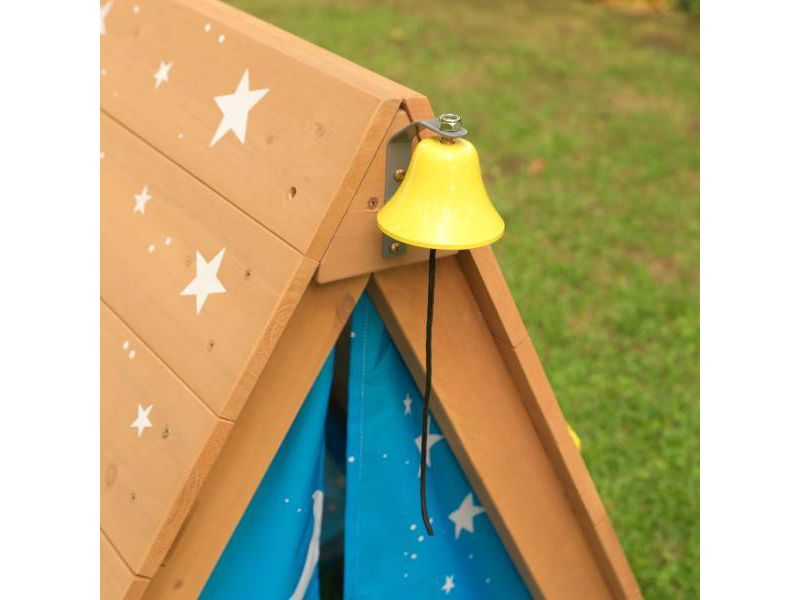 KidKraft A-Frame Hideaway & Climber Tent