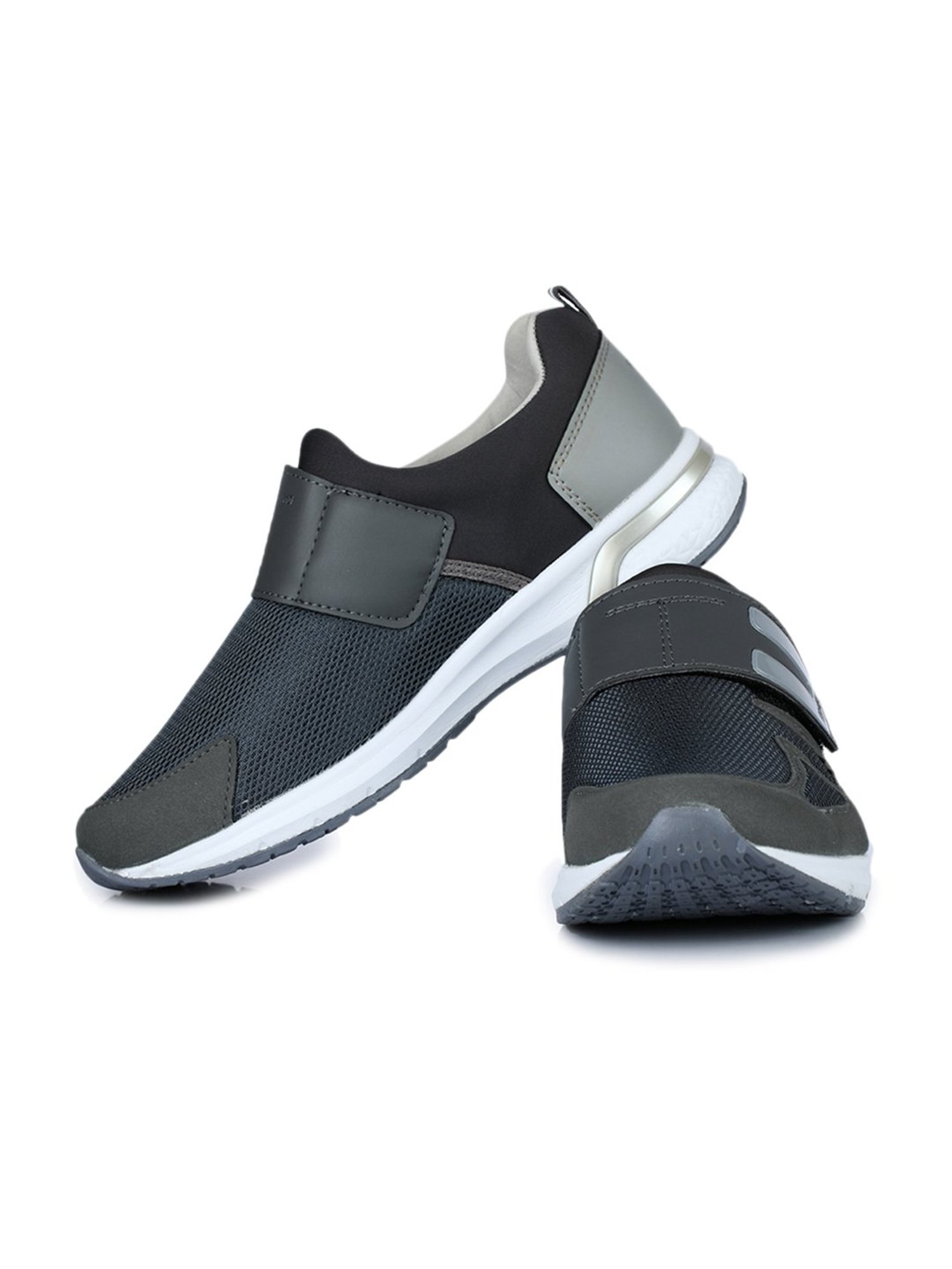 Force 10 by Liberty Men's Grey Running Shoes