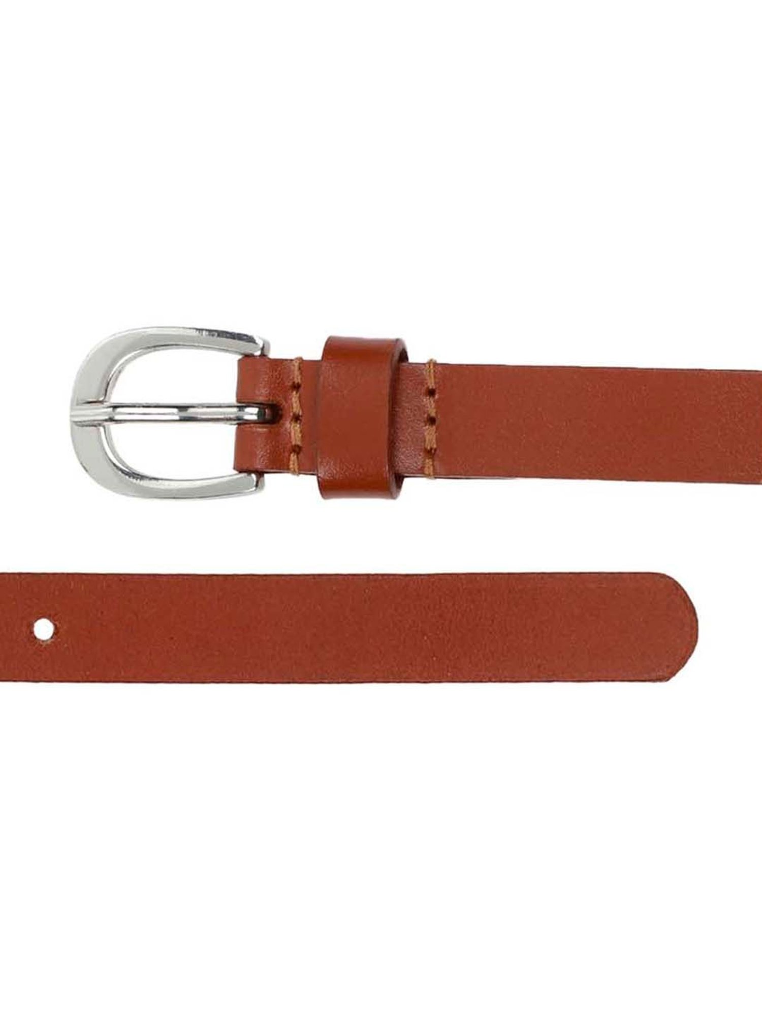 Forever Glam by Pantaloons Navy Narrow Belt for Women