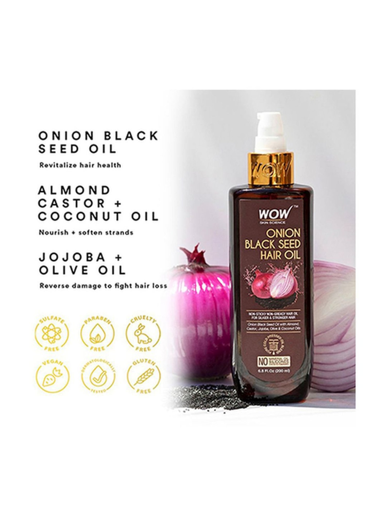 Cosmetofood Skinergy Bhring Amla Oil - 200 ml