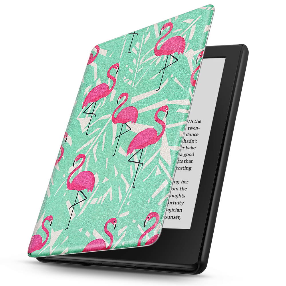 Case for Kindle 10th Generation - Slim & Light Smart Cover Case with Auto Sleep & Wake for Amazon Kindle E-reader 6" Display, 10th Generation 2019 Release (Flamingo)