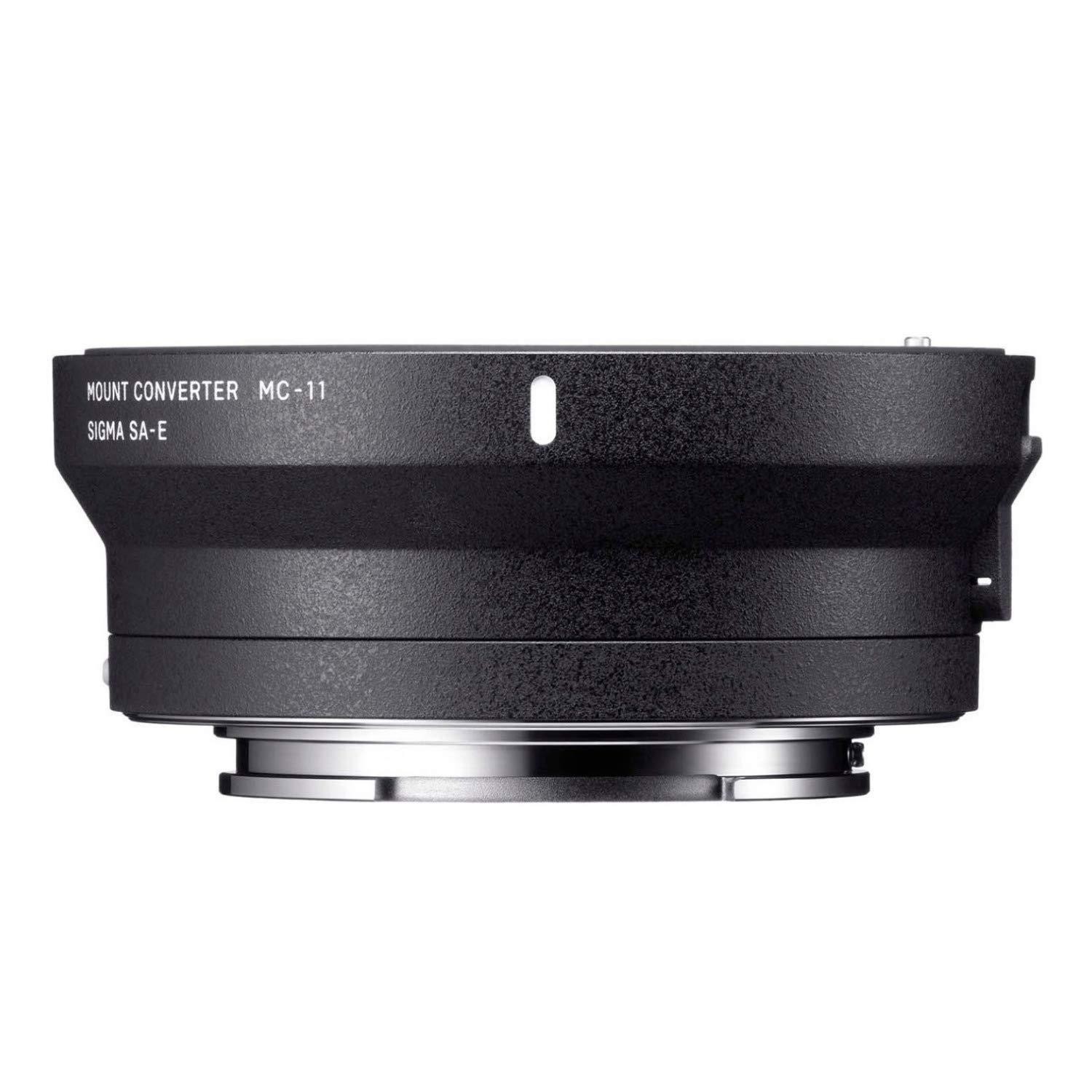 Sigma MC-11 Lens Mount Converter (Canon EF to Sony E-Mount) with SD Card Bundle