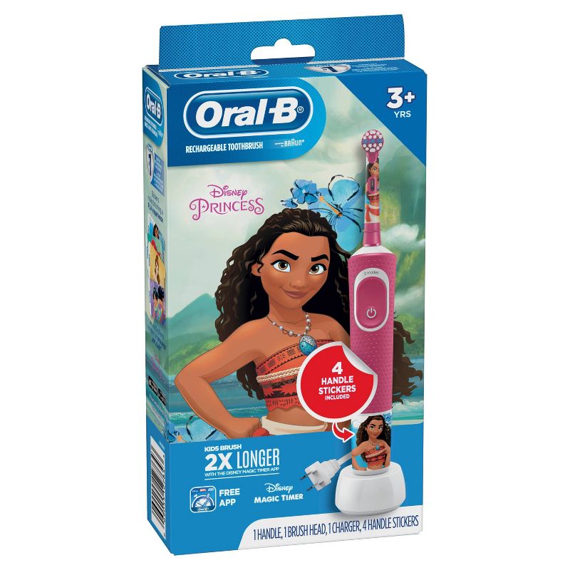 Oral-B Kids Disney Princesses Electric Toothbrush for 3+ Kids
