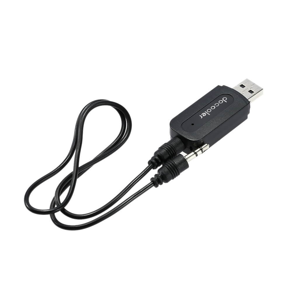 Mini USB Wireless BluetoothAudio Receiver 3.5mm AUX  Music Adapter Car AUX Home Audio System