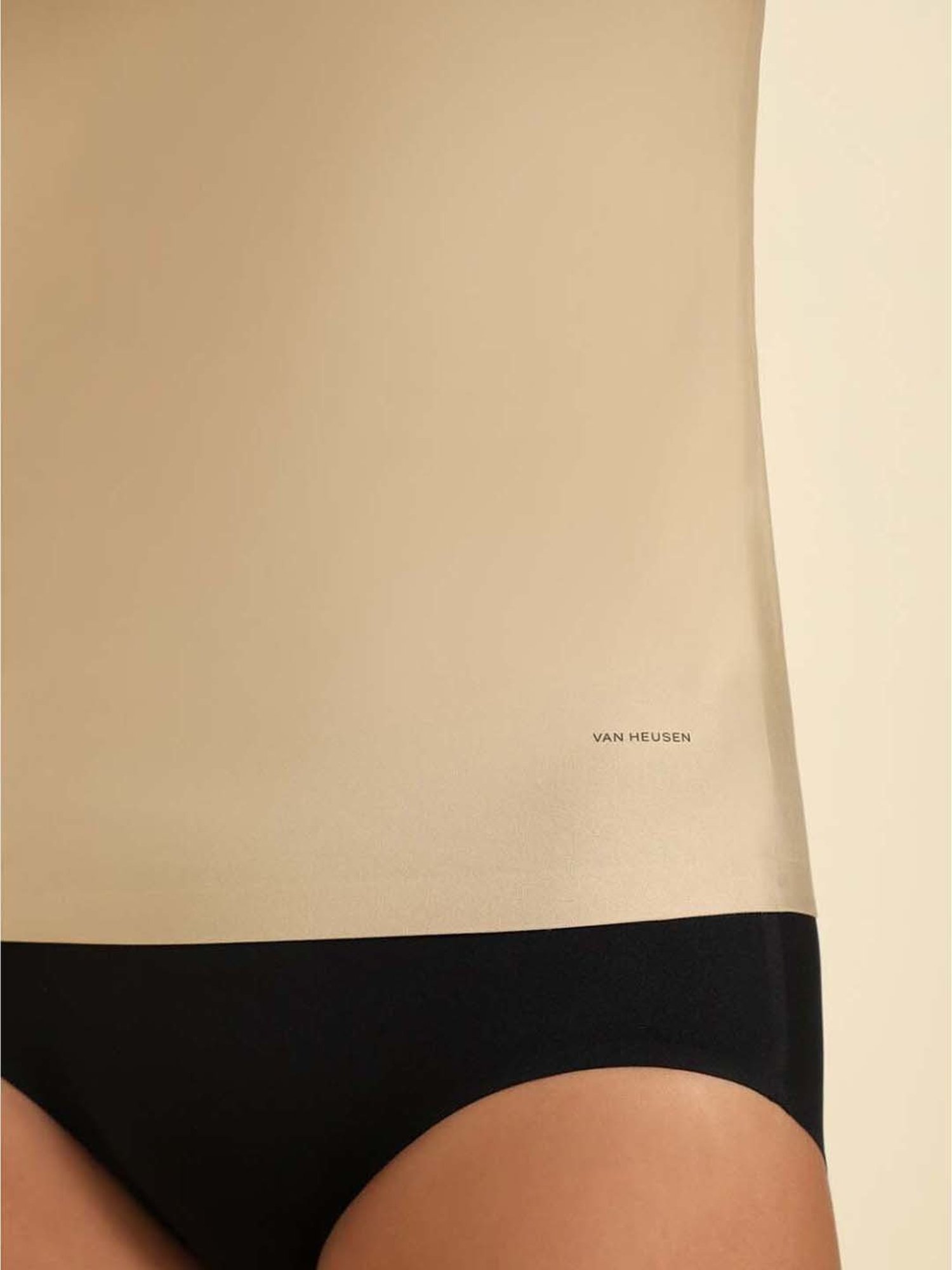 Superstar by Westside White Ribbed Cotton Blend Tank Top