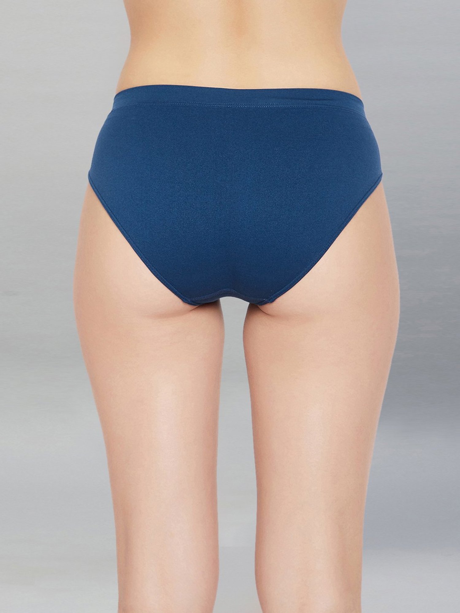 C9 Airwear Blue & Grey Hipster Panty - Pack of 2