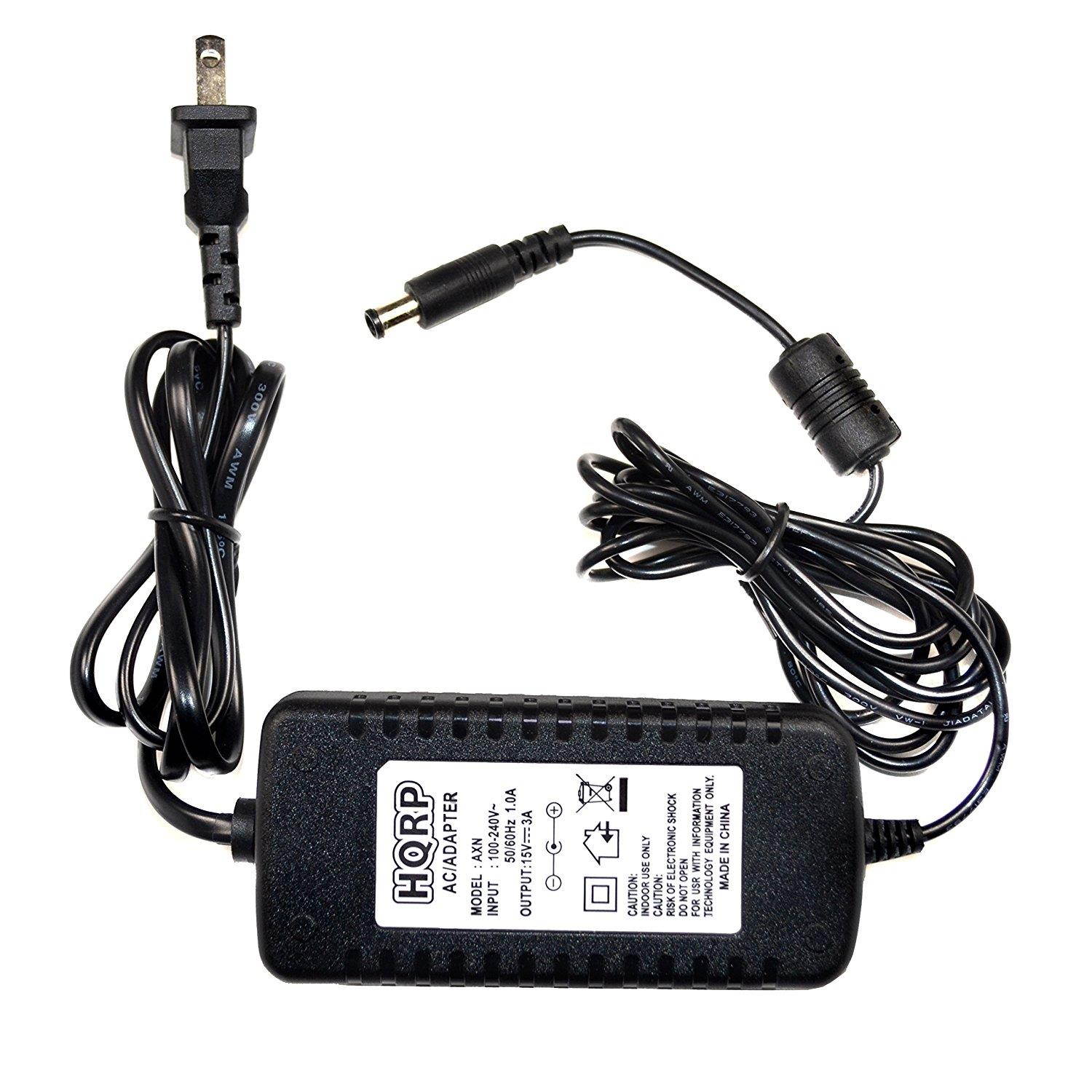 HQRP 15V AC Adapter for Sony AC-E1525 AC-E1525U 9-885-199-87 SRS-X55 SRS-XB3 Portable Bluetooth Speaker Power Supply Cord Adaptor plus Euro Plug Adapter