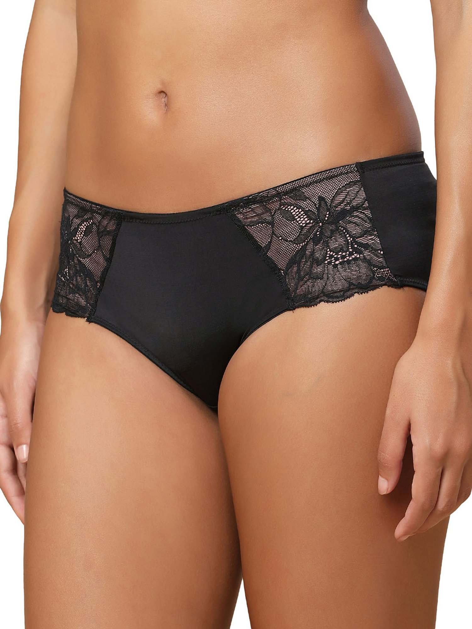 Triumph Black Lace Hipster Panty