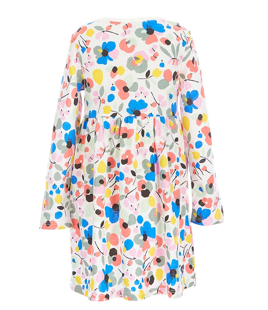 Tea Collection Girls 3 Months-4T Long Sleeve Printed Dress