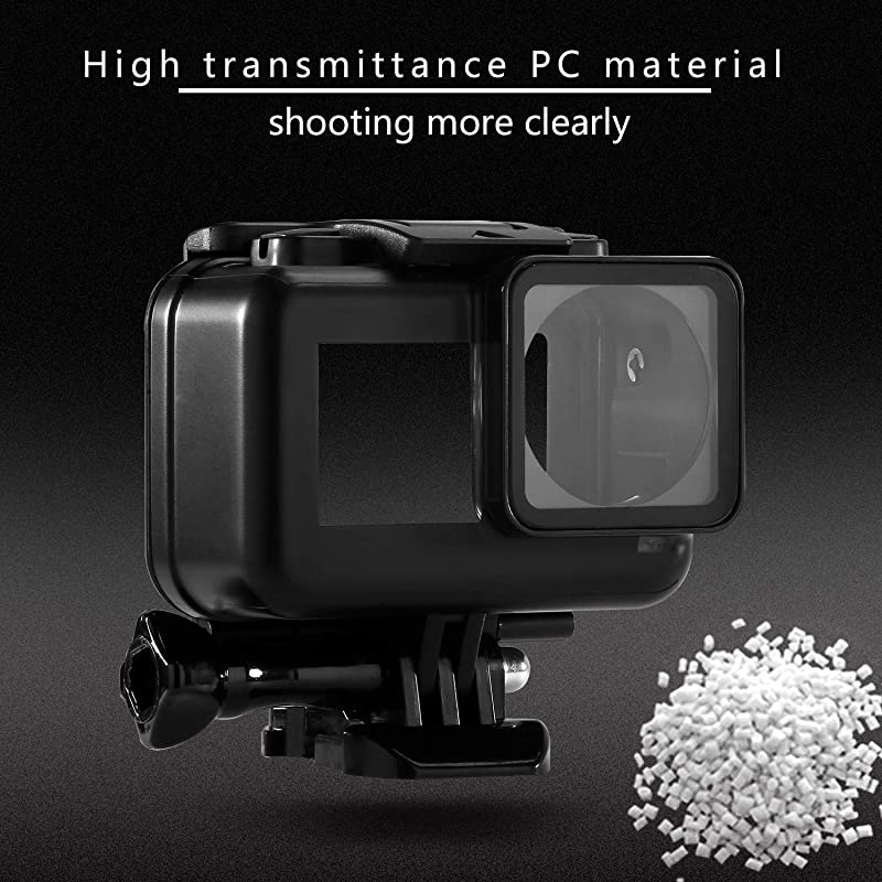 Case for DJI OSMO Action Camera Accessories, Housing Case Protective Shell with Anti Fog Inserts Suitable for Underwater Diving Photography 200FT/61M