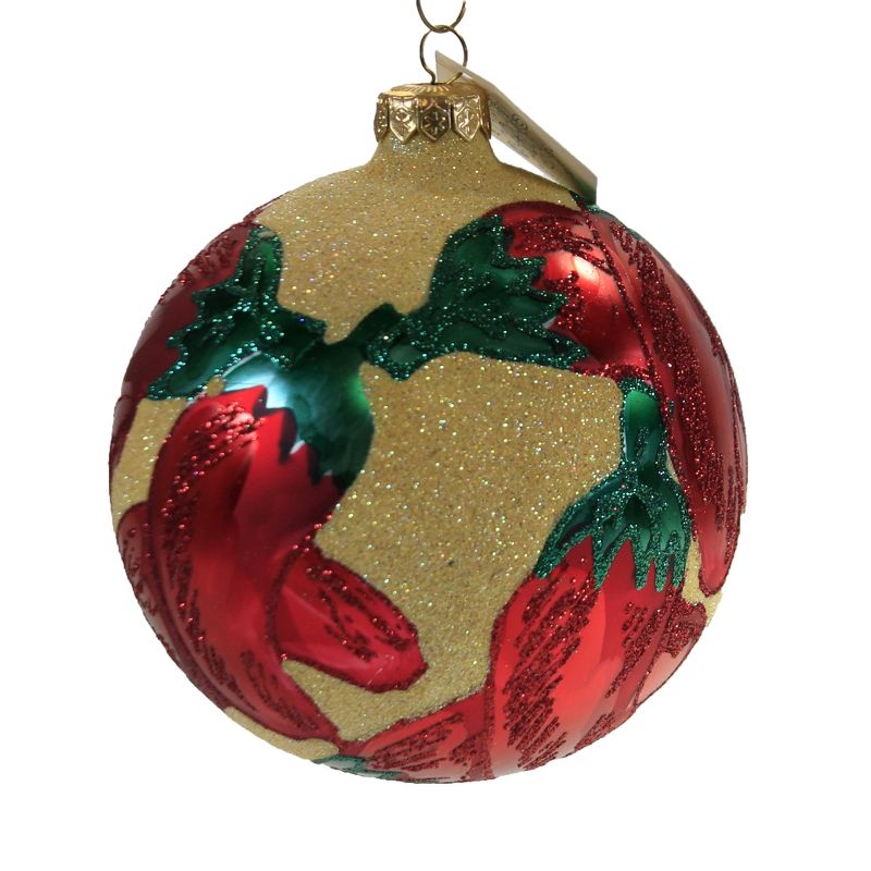 Larry Fraga Chili Peppers Ornament Ball Spicy Red  -  Tree Ornaments