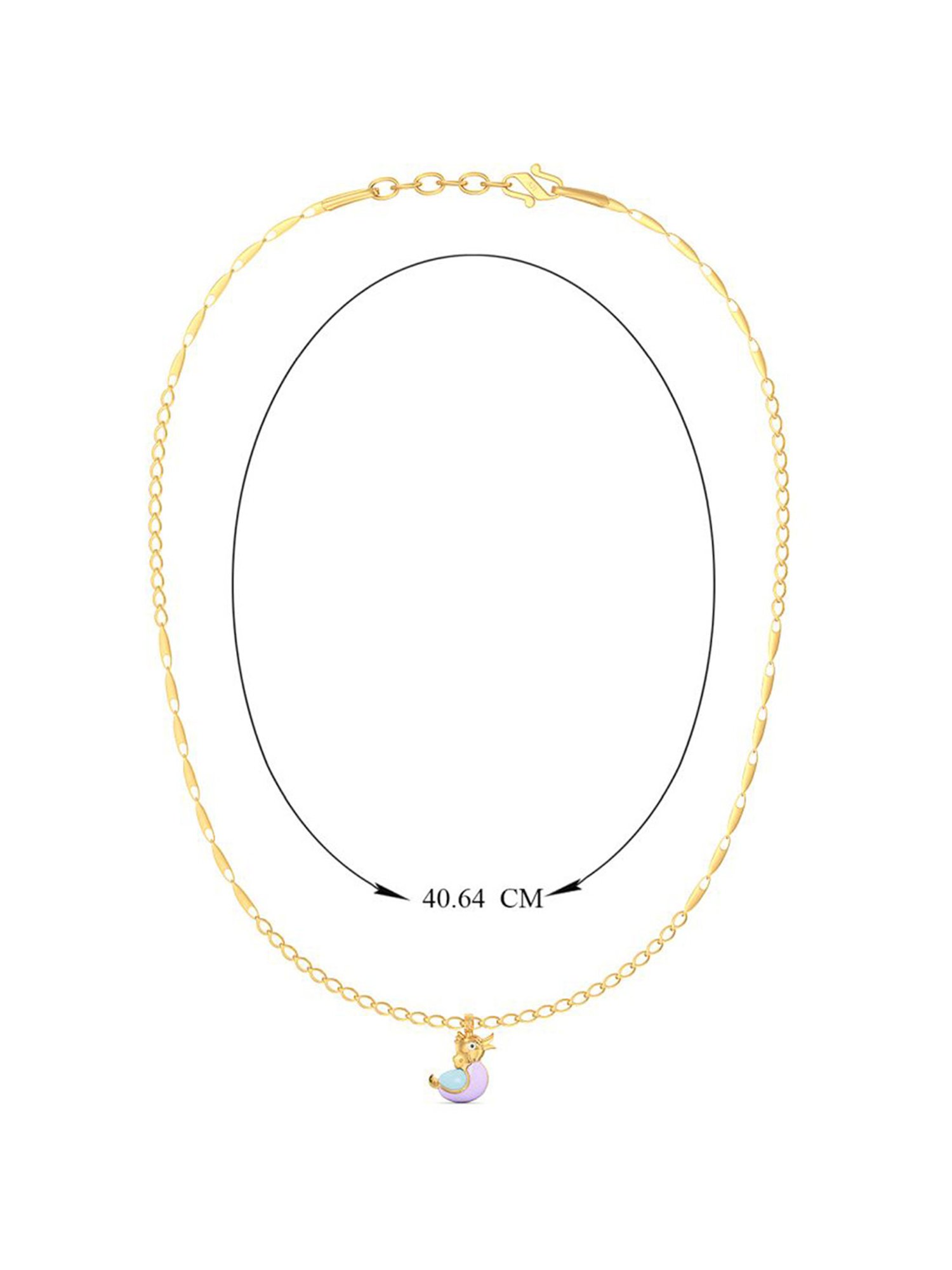 Joyalukkas 22k Super Cute Kid's Gold Chain