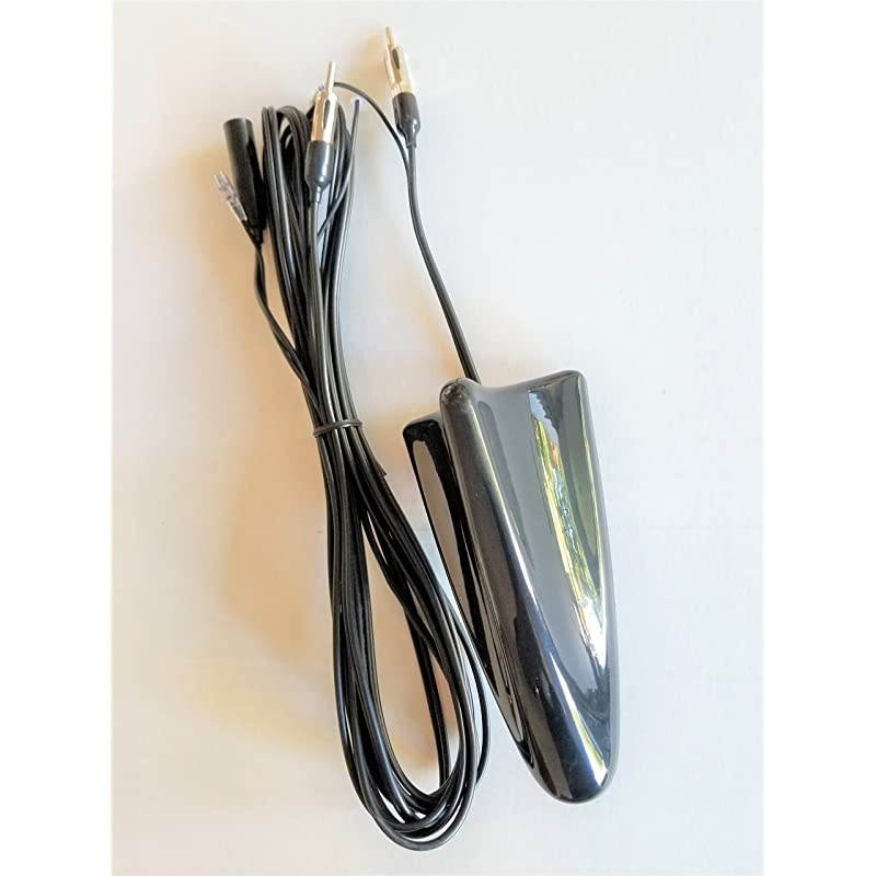 Fin AM FM Amplified Amplifier Marine Car Truck Offroad Antenna Stereo Radio 12V