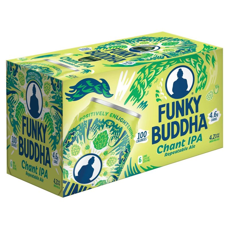 Funky Buddha Chant IPA Beer - 6pk/12 fl oz Cans