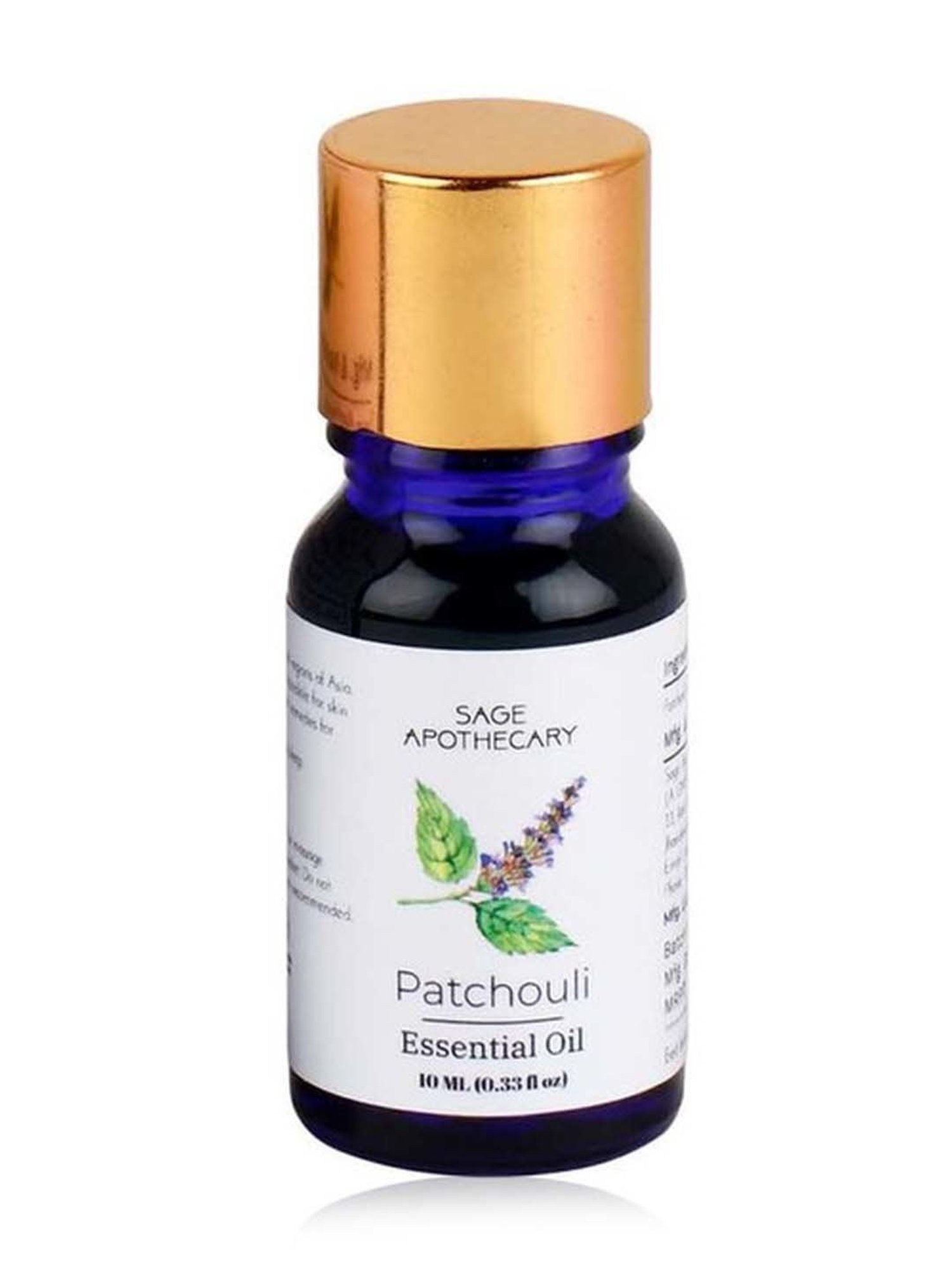 Sage Apothecary Patchouli Essential Oil - 10 ml