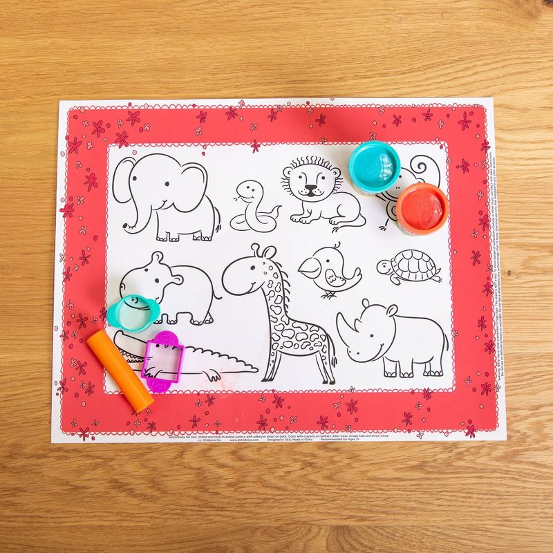 J.L. Childress Color Me Disposable Placemats - 24pk