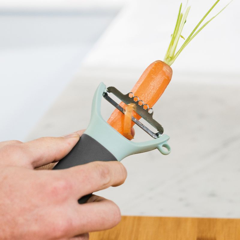 BergHOFF Leo 5" Stainless Steel Y-peeler, Mint