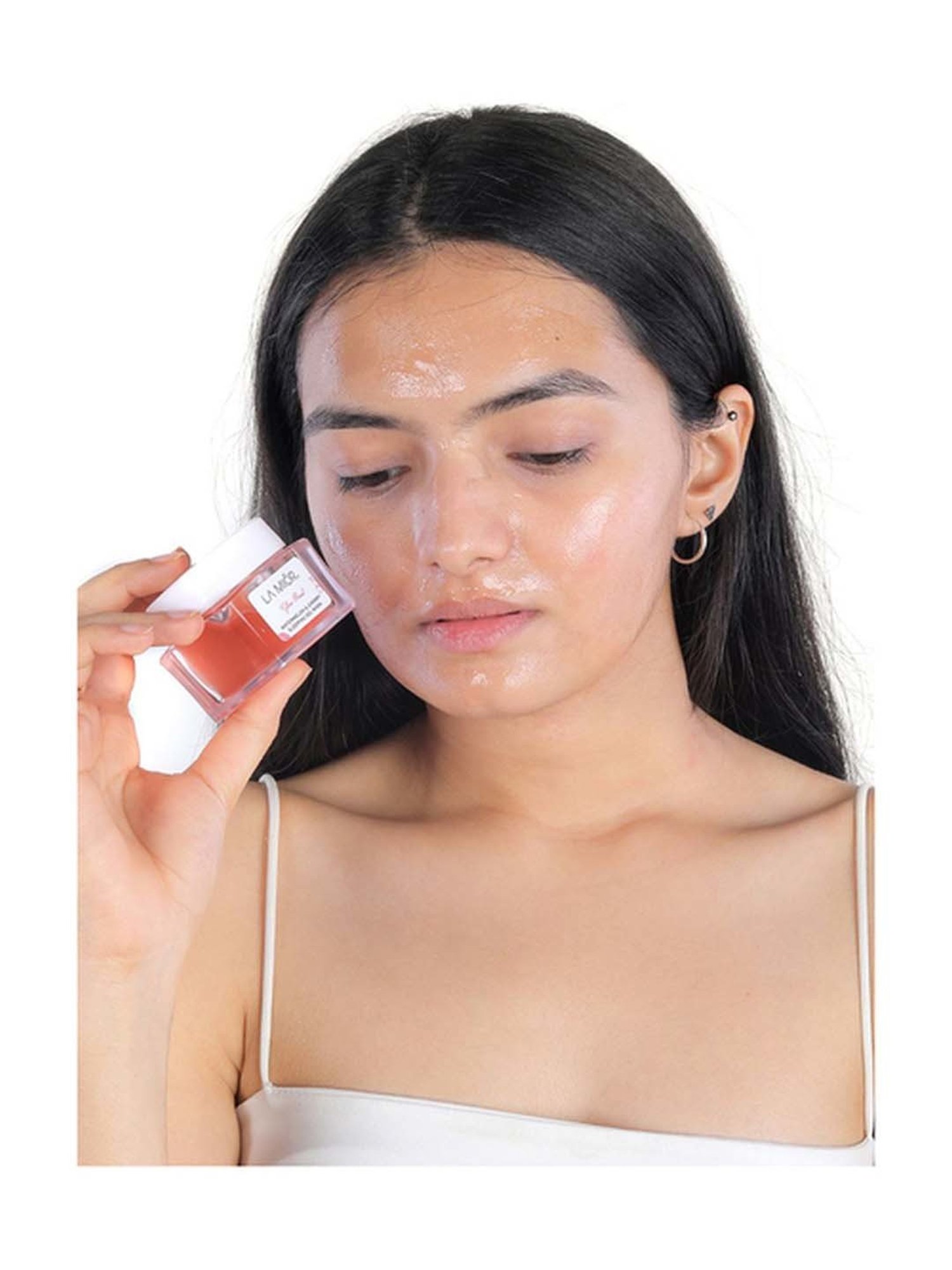 LA MIOR Glow Boost Watermelon & Cherry Sleeping Gel Mask - 40 gm