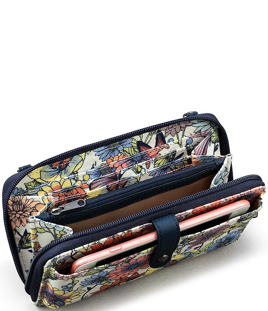 Etienne Aigner Adeline Signature Leather Wristlet Crossbody Bag