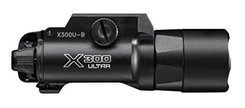 Surefire X300 Ultra WeaponLight LED Flashlight, 600 Lumens, Black #X300U-B