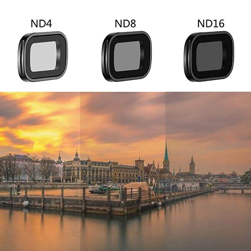 Osmo Pocket ND Filters3PackND4 ND8ND16 for DJI Osmo Pocket Cameras