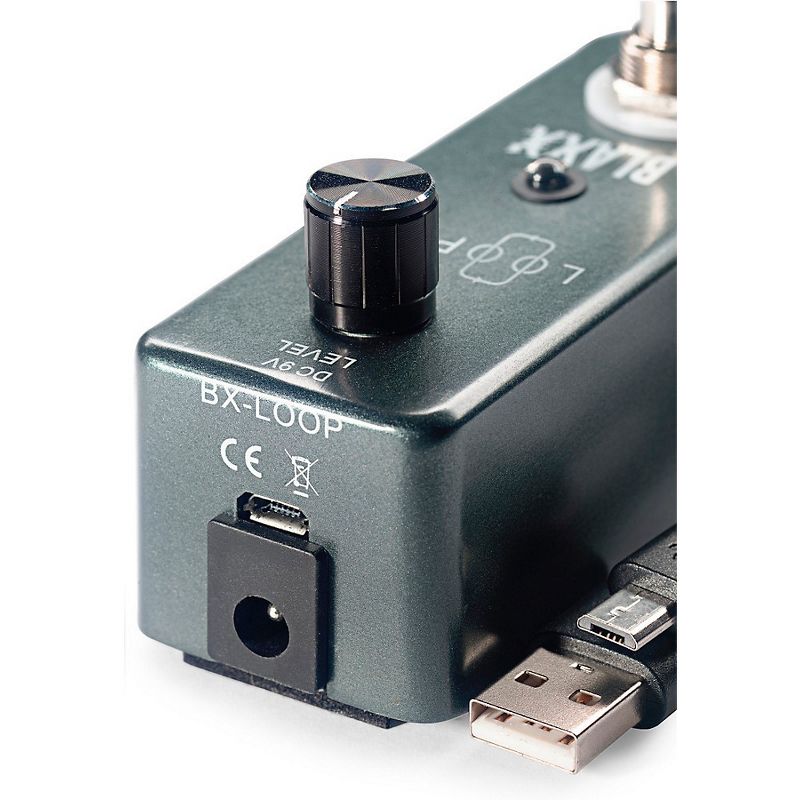 Stagg BLAXX Looper Pedal for Electric and Bass Guitars Gray