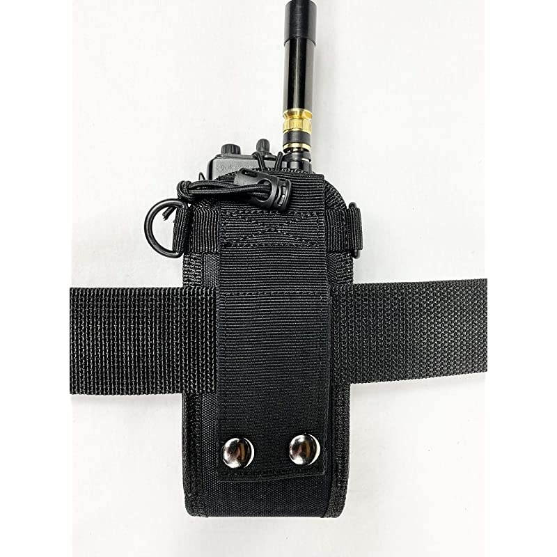 Radio Duty Belt Washable Holder Holster for Portable Tactical Radios APX Two Way Firefighter EMS EMT Fire LE Police Search Rescue Ham CB Walkie Talkie GPS Scanner