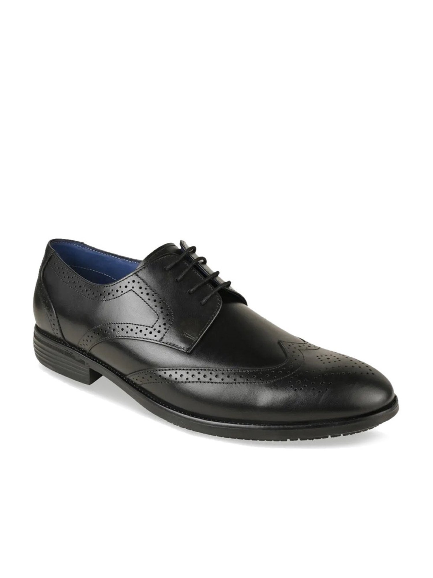 Regal Men's Black Brogue Shoes