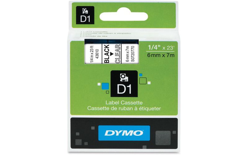 Brother P-Touch TZe Extra-Strength Adhesive Laminated Labeling Tape - Black/Yellow