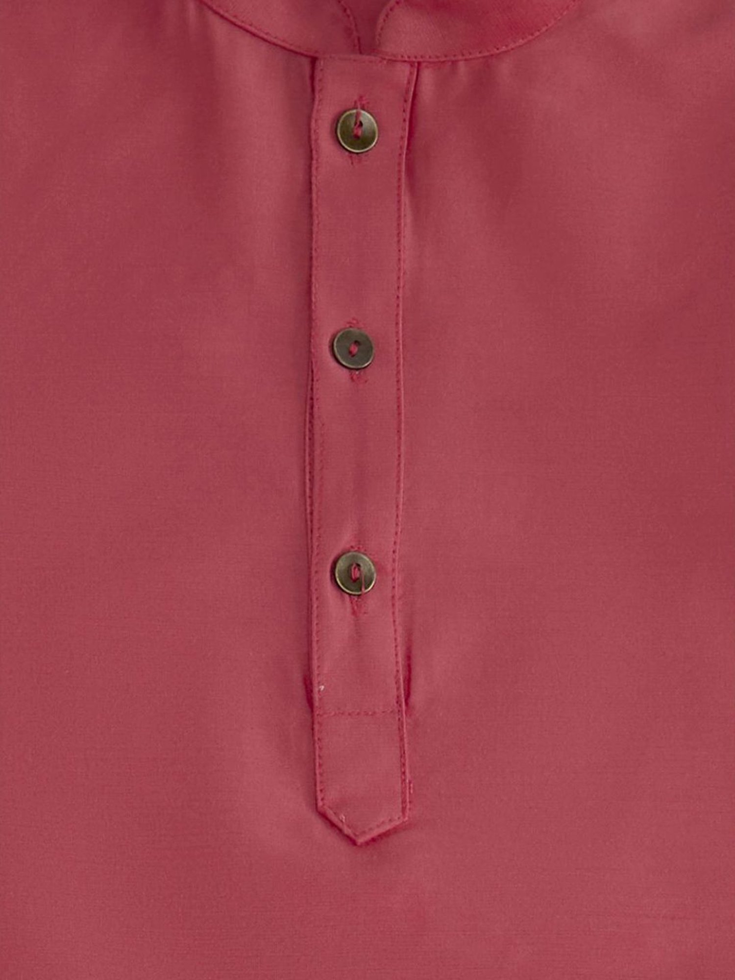 Indus Route by Pantaloons Kids Pink & White Regular Fit Full Sleeves Kurta Set