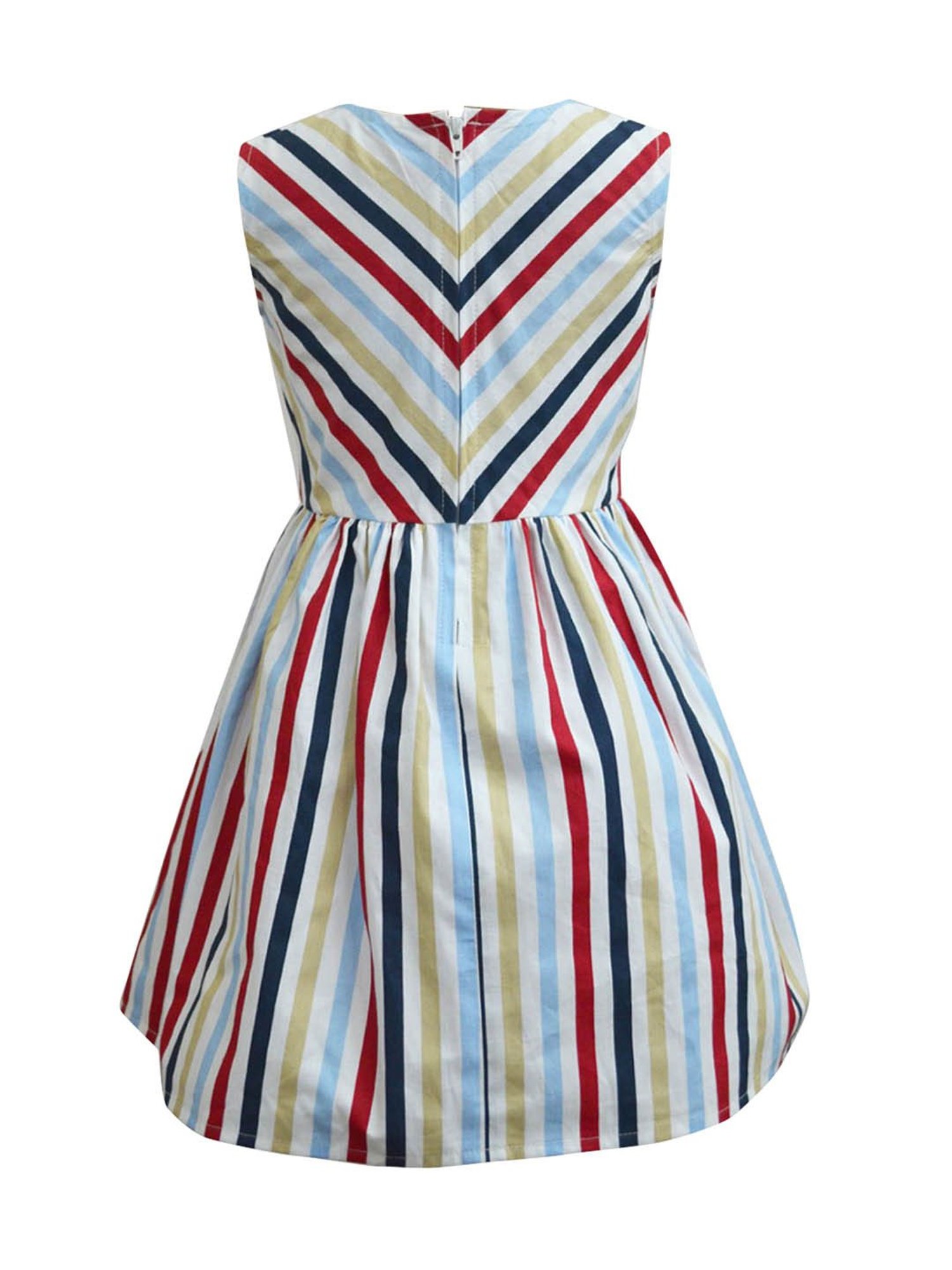 A.T.U.N. Multicolor Striped Dress