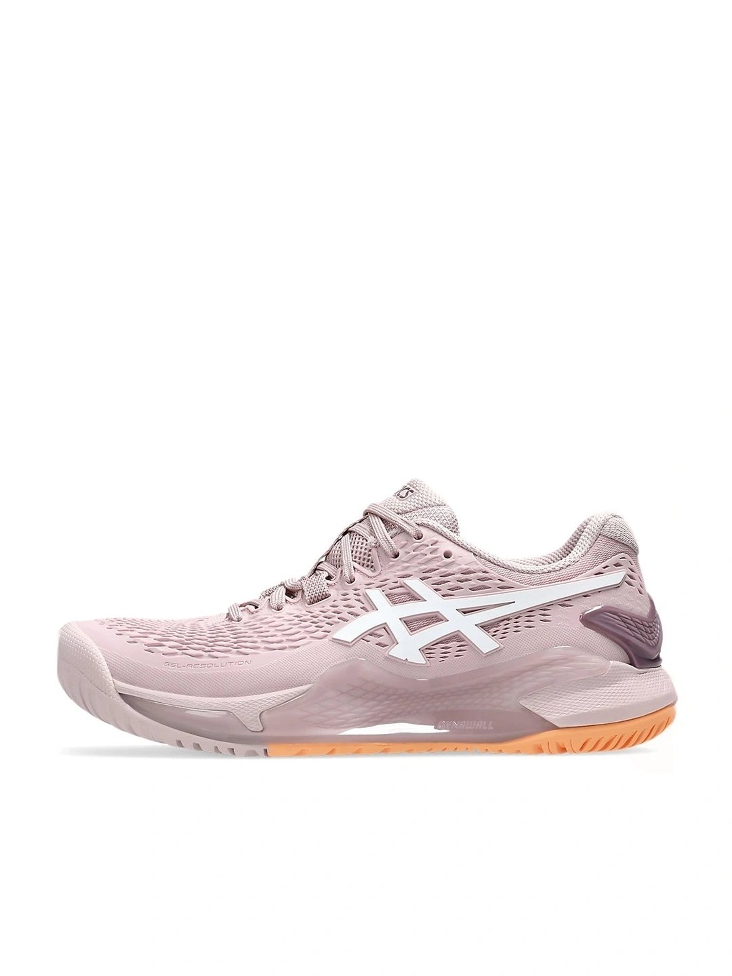 Asics Women's GEL-RESOLUTION 9 Dusty Pink Tennis Shoes