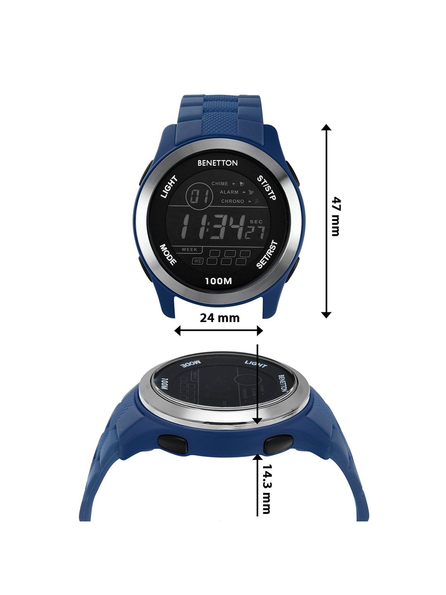 United Colors of Benetton UWUCG0503 Sport Unisex Digital Watch