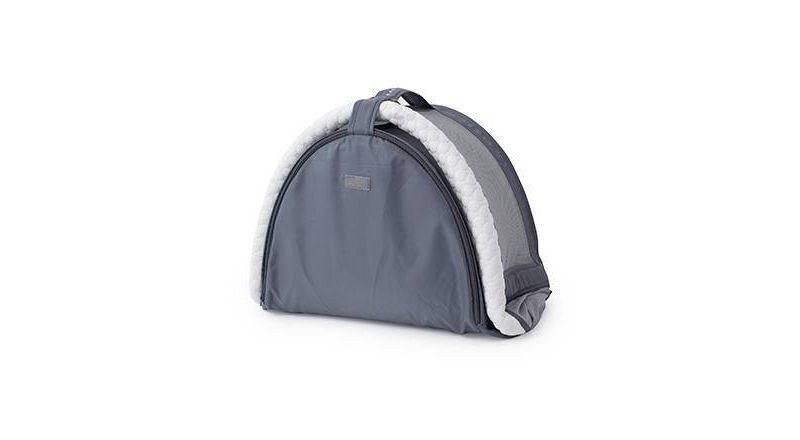 Baby Delight Snuggle Nest Peak - Portable Infant Bassinet - Gray