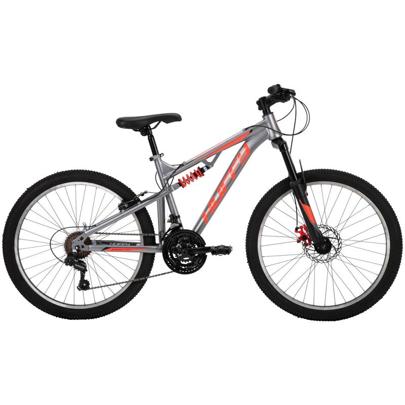 Huffy Marker Men's Dual Suspension 24" Mountain Bike - Gunmetal