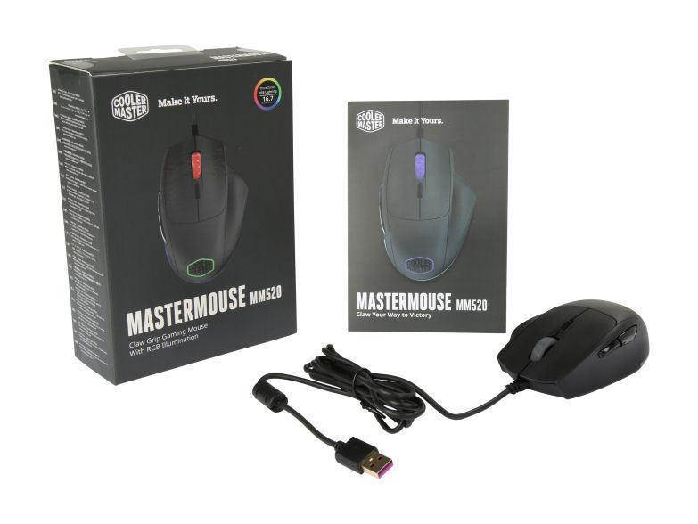 Cooler Master SGM-2007-KLON1 MASTER MOUSE MM520 GAMING OPTICAL RGB