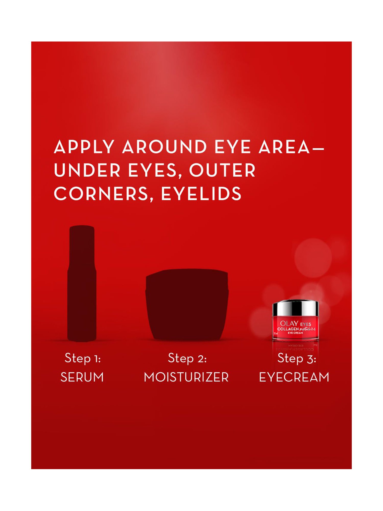 Olay Collagen Peptide Eye Cream, with Collagen Peptide & Niacinamide - 15 ml