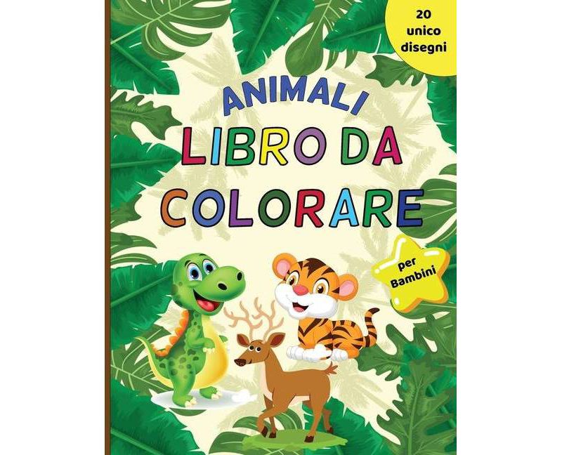 Animali Libro da Colorare per Bambini - by  Vanessa Smith (Paperback)