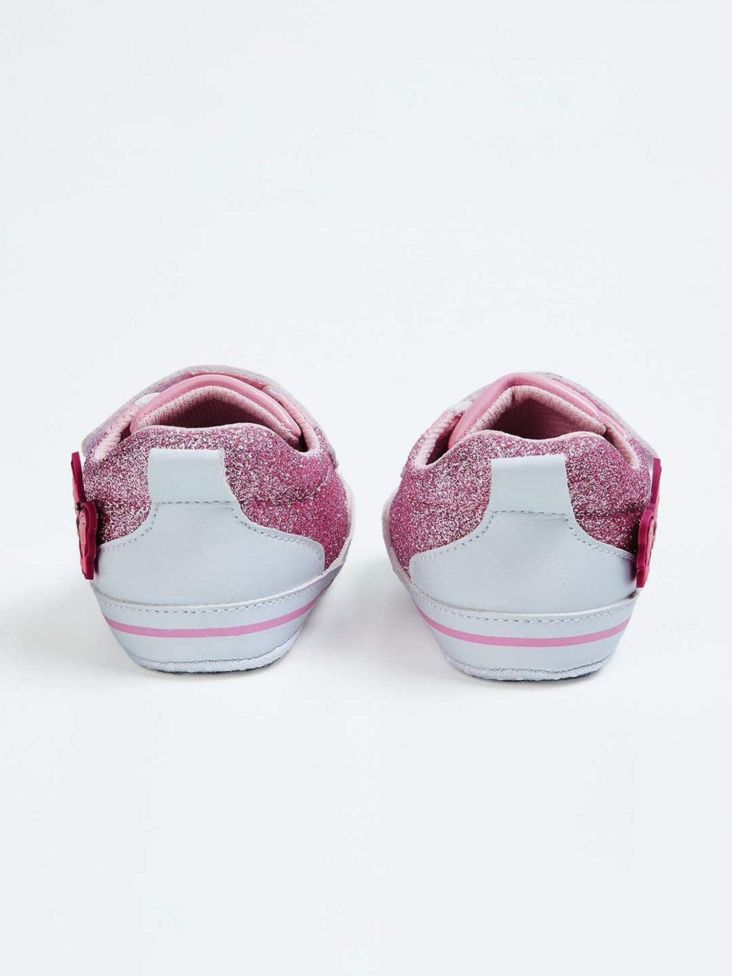 Fame Forever by Lifestyle Kids Pink Velcro Shoes