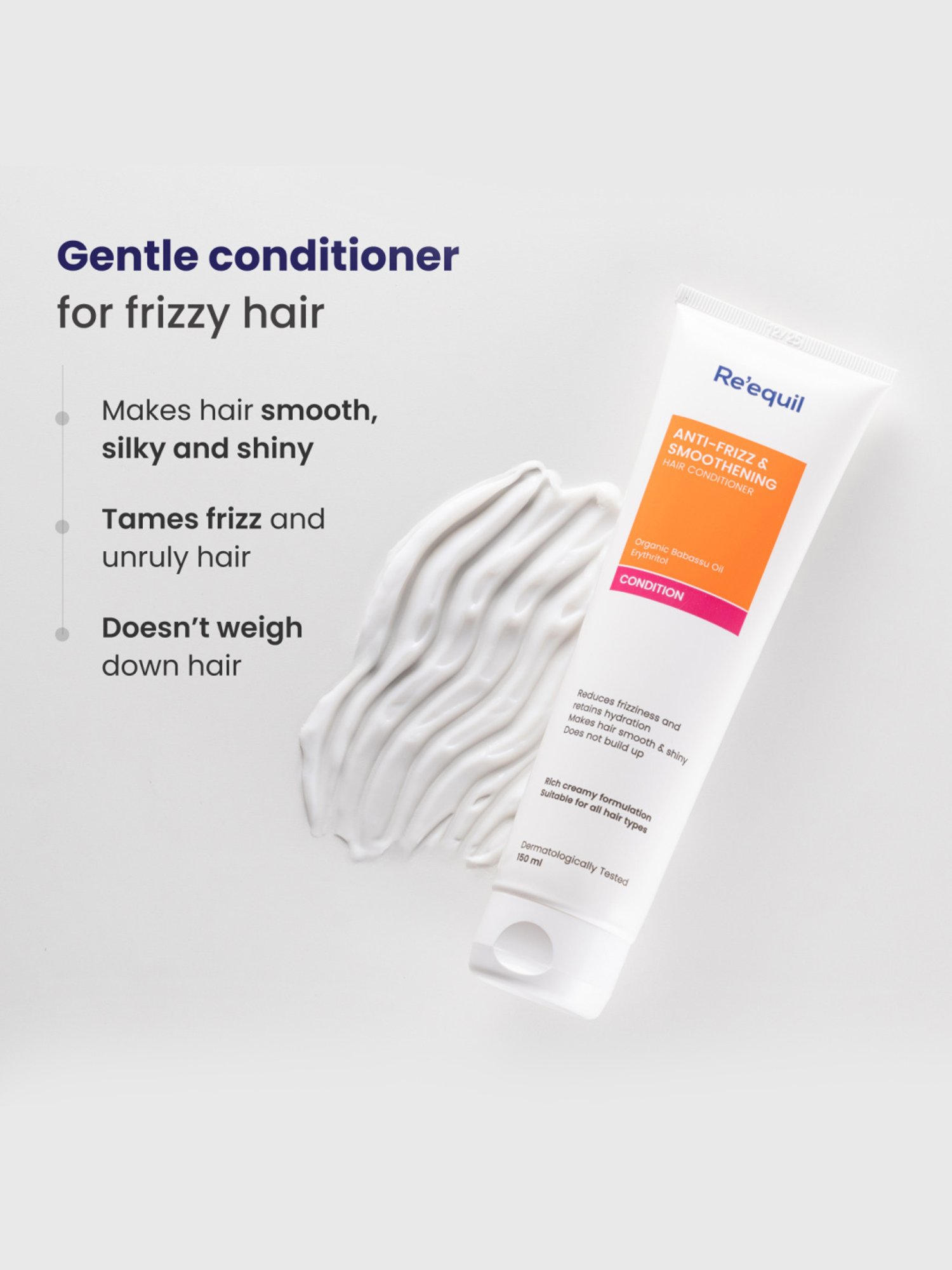 Re'equil Anti-Frizz & Smoothening Hair Conditioner - 150 ml