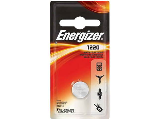 Energizer ECR1220BP 1220 Lithium Coin Cell Battery