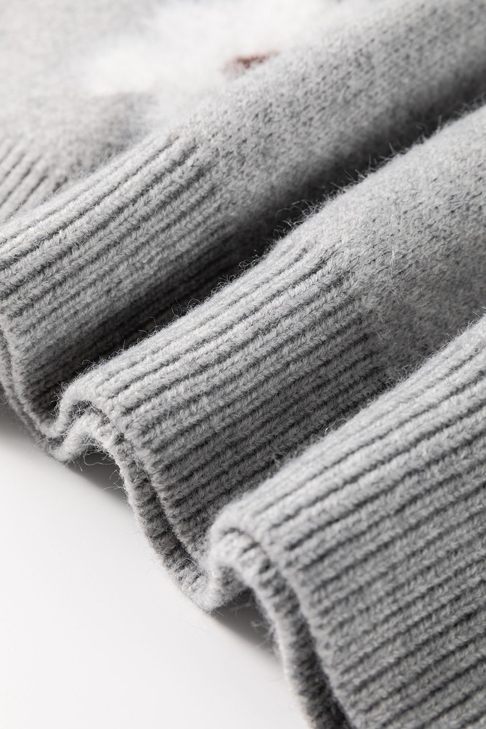 Bonbon Checkered Pattern Open Front Plus Size Cardigan